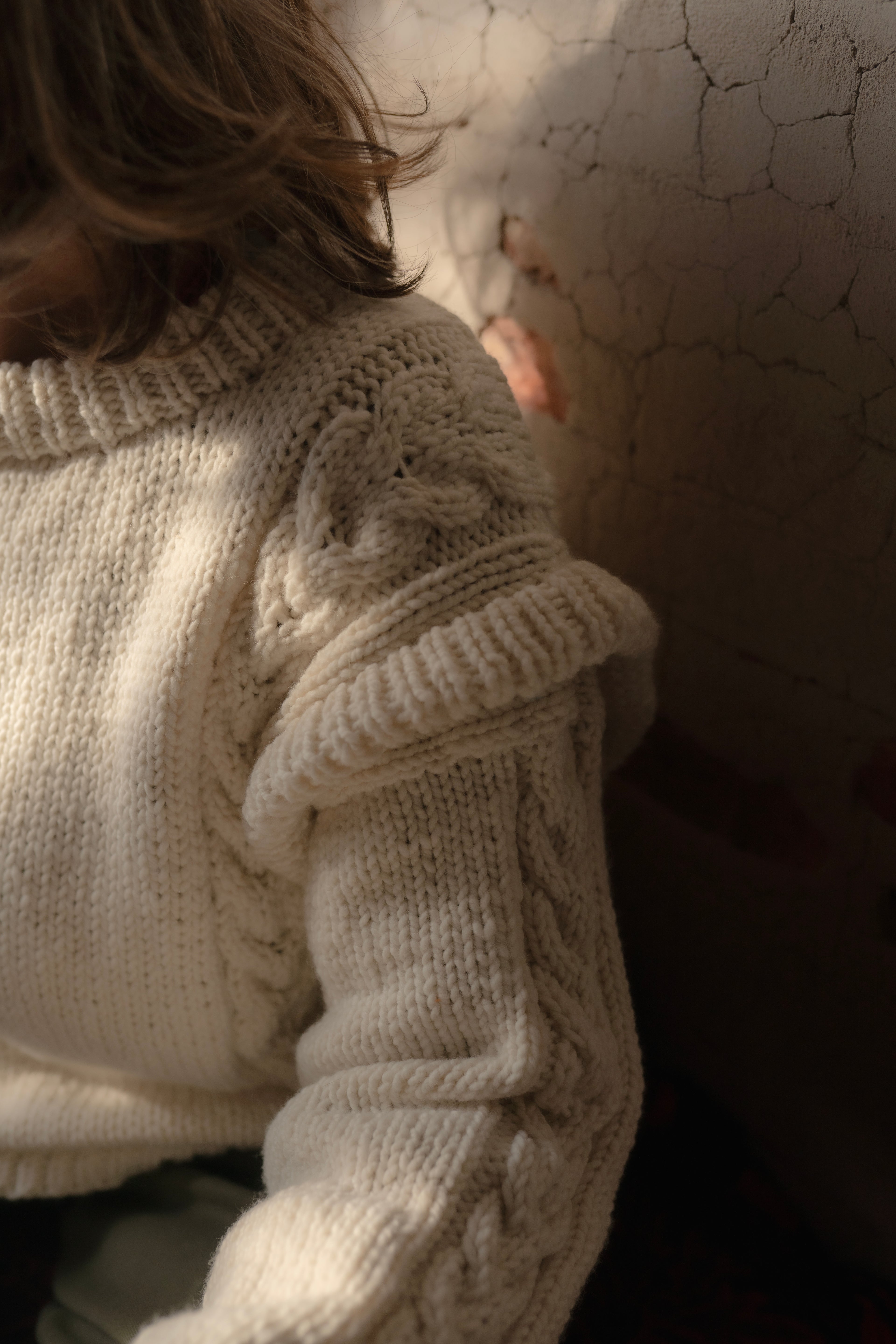 Artisanal Hand-knitted sweater