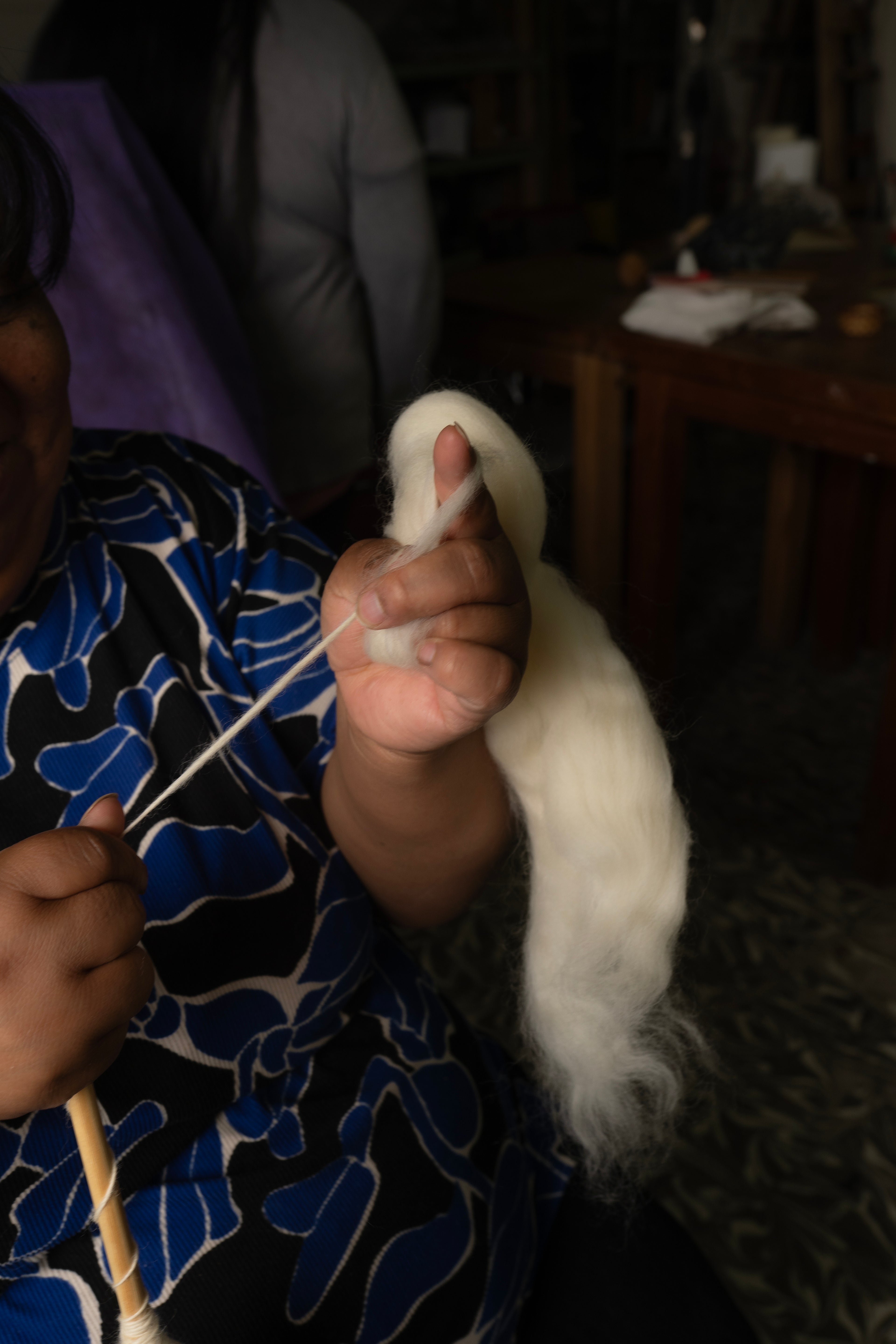 Artisanal Hand-knitted sweater